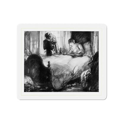 Daisy's Day (1), McCall's, February 1930 (Magazine Illustration) Refrigerator Magnet - The Sticker Space