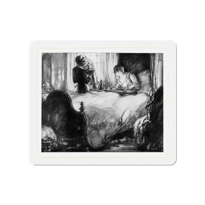 Daisy's Day (1), McCall's, February 1930 (Magazine Illustration) Refrigerator Magnet - The Sticker Space