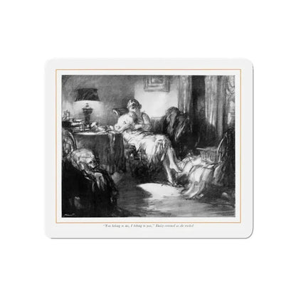 Daisy's Day (2), McCall's, February 1930 (Magazine Illustration) Refrigerator Magnet - The Sticker Space