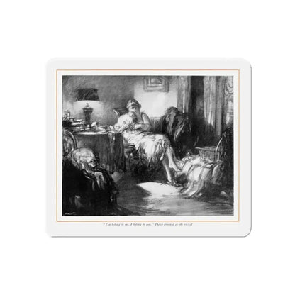 Daisy's Day (2), McCall's, February 1930 (Magazine Illustration) Refrigerator Magnet - The Sticker Space