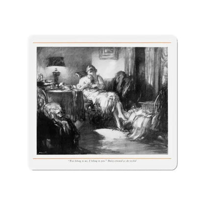 Daisy's Day (2), McCall's, February 1930 (Magazine Illustration) Refrigerator Magnet - The Sticker Space