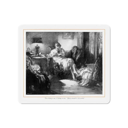 Daisy's Day (2), McCall's, February 1930 (Magazine Illustration) Refrigerator Magnet - The Sticker Space