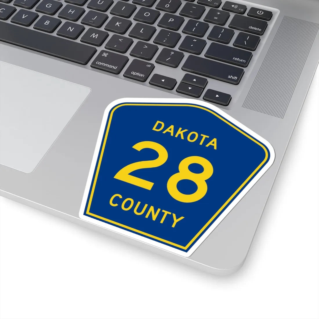 Dakota County 28 (Minnesota) (Road Sign) STICKER Vinyl Kiss-Cut Decal - The Sticker Space