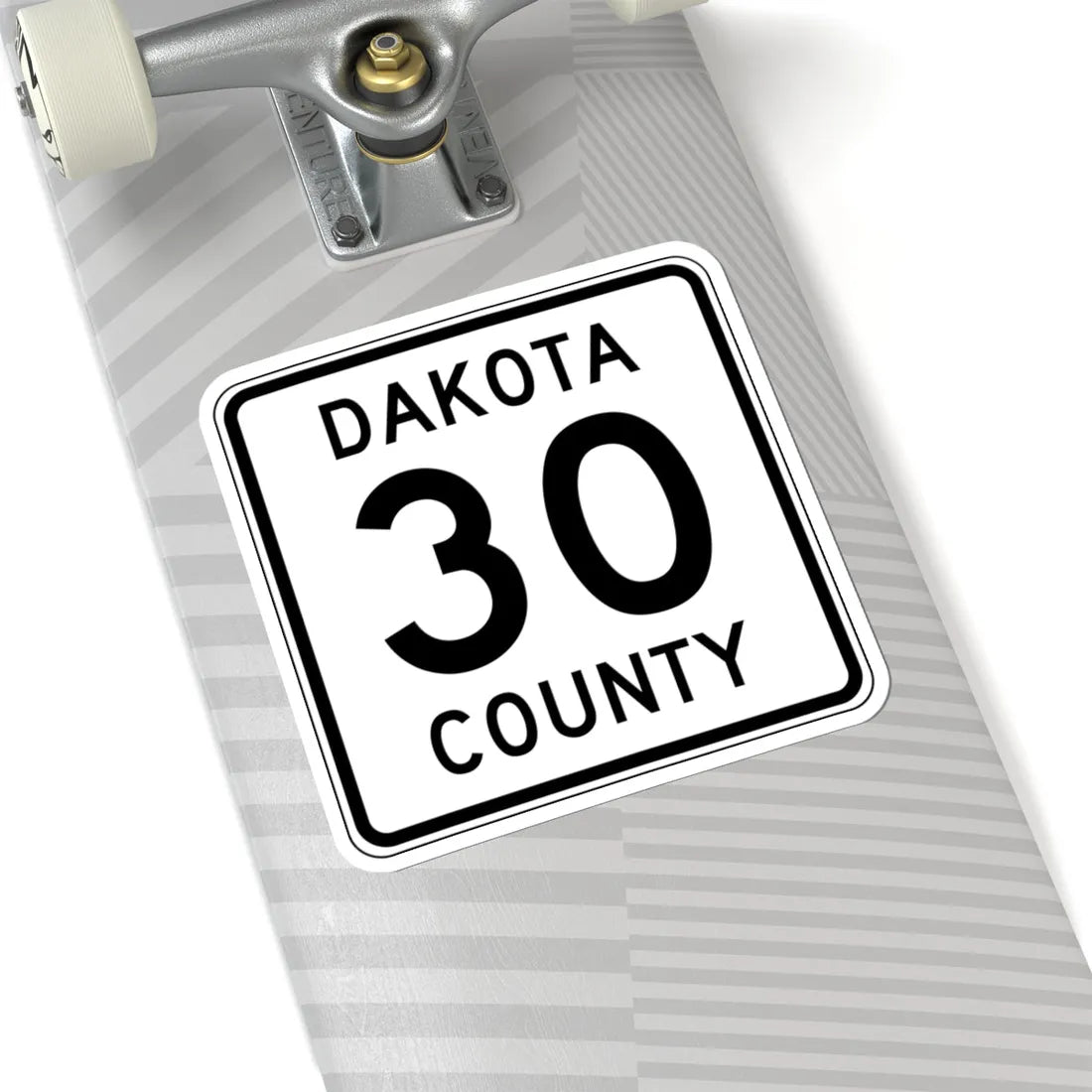 Dakota County 30 MN (Minnesota) (Road Sign) STICKER Vinyl Kiss-Cut Decal - The Sticker Space