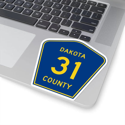Dakota County 31 (Minnesota) (Road Sign) STICKER Vinyl Kiss-Cut Decal - The Sticker Space