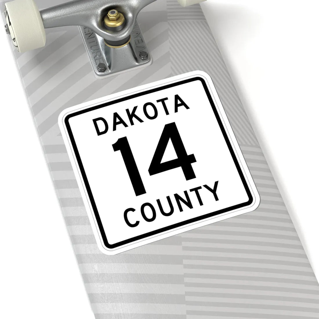 Dakota County Route 14 (Minnesota) (Road Sign) STICKER Vinyl Kiss-Cut Decal - The Sticker Space