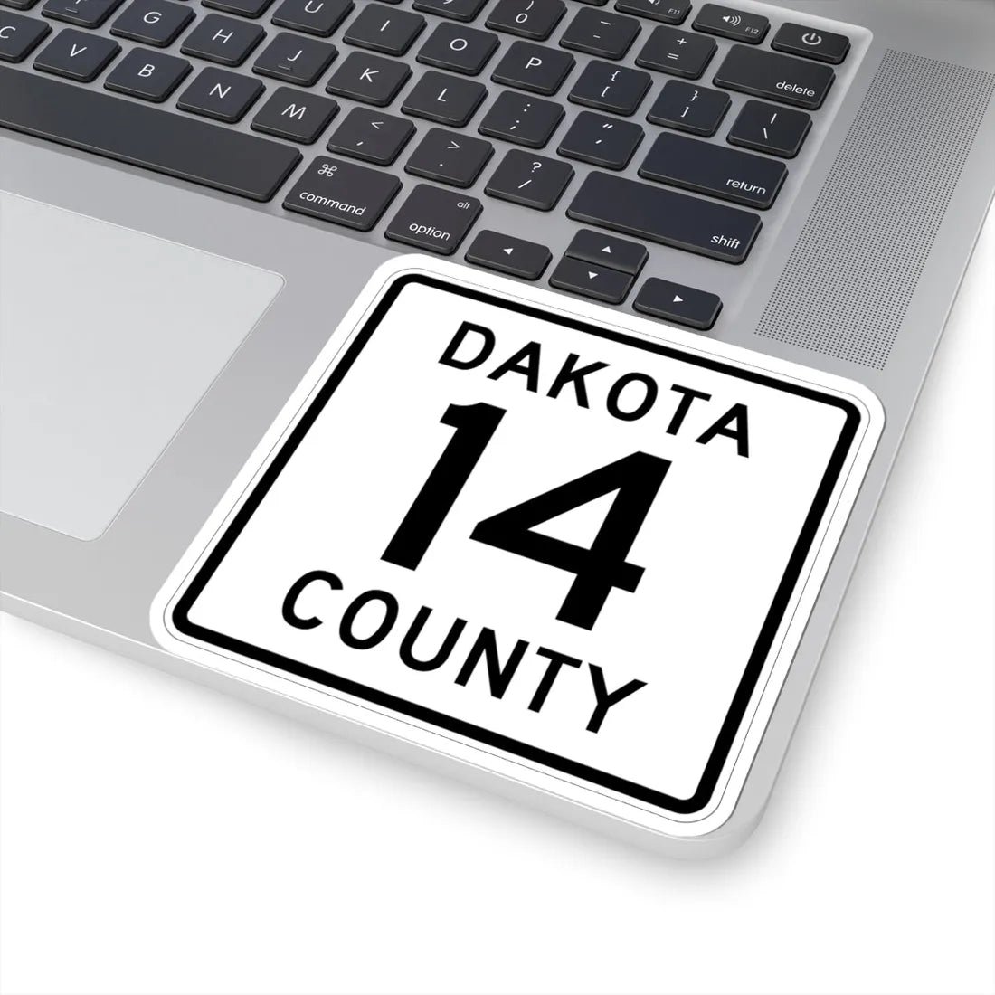 Dakota County Route 14 (Minnesota) (Road Sign) STICKER Vinyl Kiss-Cut Decal - The Sticker Space