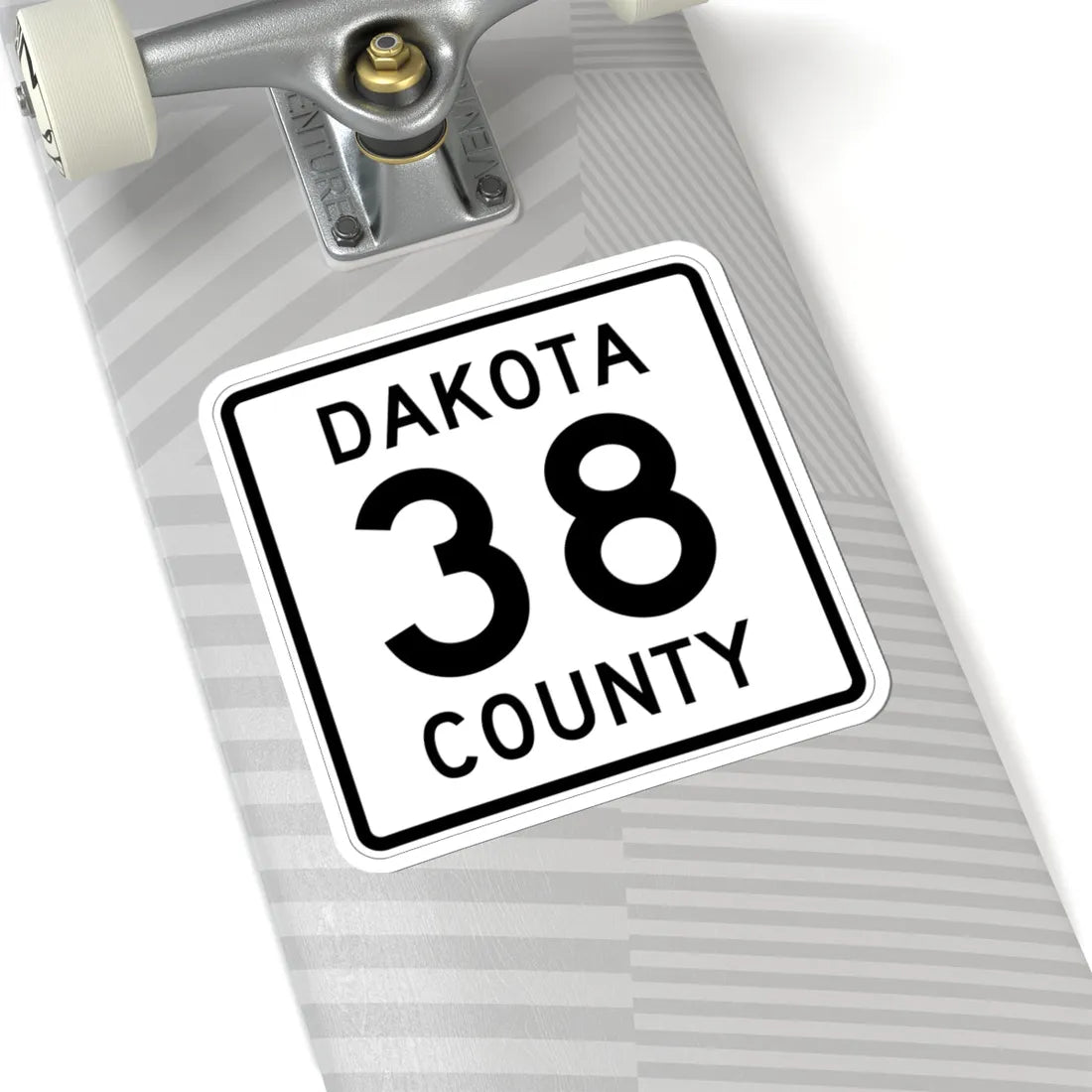 Dakota County Route 38 (Minnesota) (Road Sign) STICKER Vinyl Kiss-Cut Decal - The Sticker Space