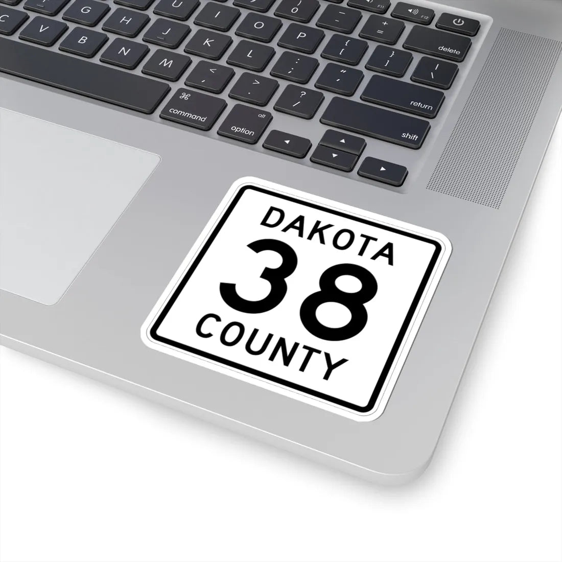 Dakota County Route 38 (Minnesota) (Road Sign) STICKER Vinyl Kiss-Cut Decal - The Sticker Space