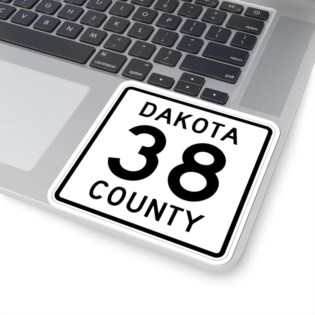 Dakota County Route 38 (Minnesota) (Road Sign) STICKER Vinyl Kiss-Cut Decal - The Sticker Space