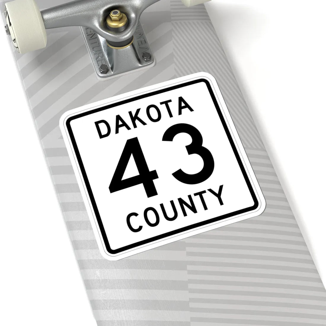 Dakota County Route 43 MN (Minnesota) (Road Sign) STICKER Vinyl Kiss-Cut Decal - The Sticker Space