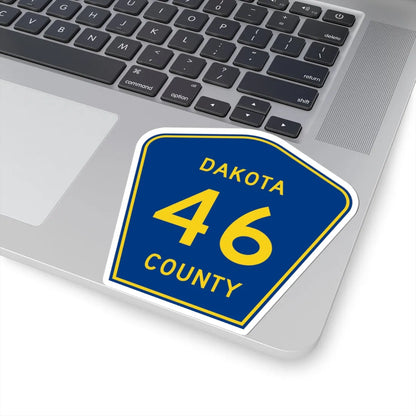 Dakota County Route 46 (Minnesota) (Road Sign) STICKER Vinyl Kiss-Cut Decal - The Sticker Space