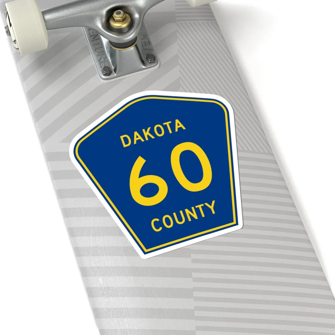 Dakota County Route 60 (Minnesota) (Road Sign) STICKER Vinyl Kiss-Cut Decal - The Sticker Space
