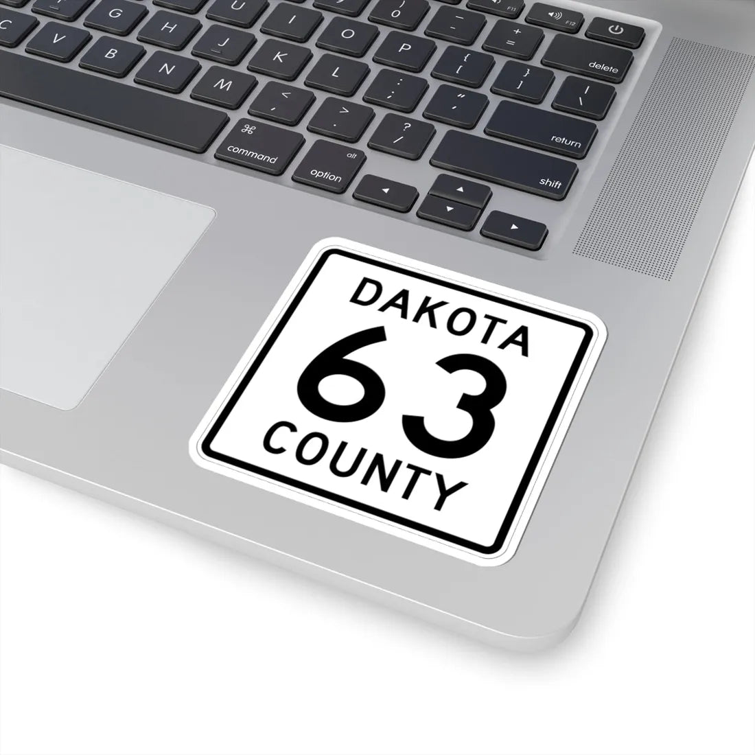 Dakota County Route 63 (Minnesota) (Road Sign) STICKER Vinyl Kiss-Cut Decal - The Sticker Space