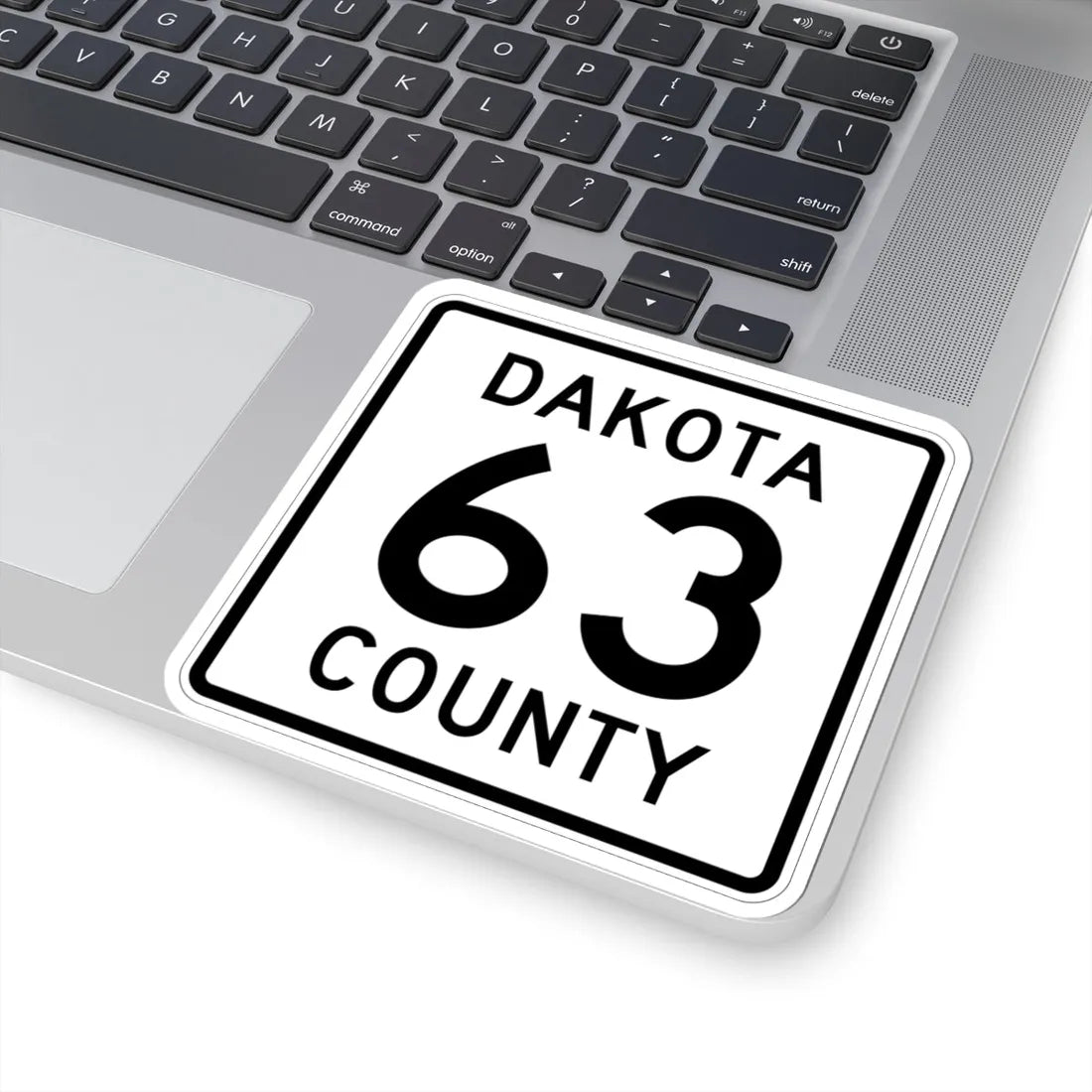 Dakota County Route 63 (Minnesota) (Road Sign) STICKER Vinyl Kiss-Cut Decal - The Sticker Space