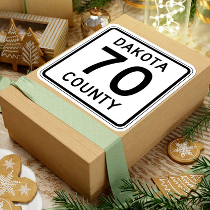 Dakota County Route 70 MN (Minnesota) (Road Sign) STICKER Vinyl Kiss-Cut Decal - The Sticker Space