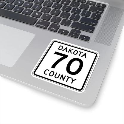 Dakota County Route 70 MN (Minnesota) (Road Sign) STICKER Vinyl Kiss-Cut Decal - The Sticker Space