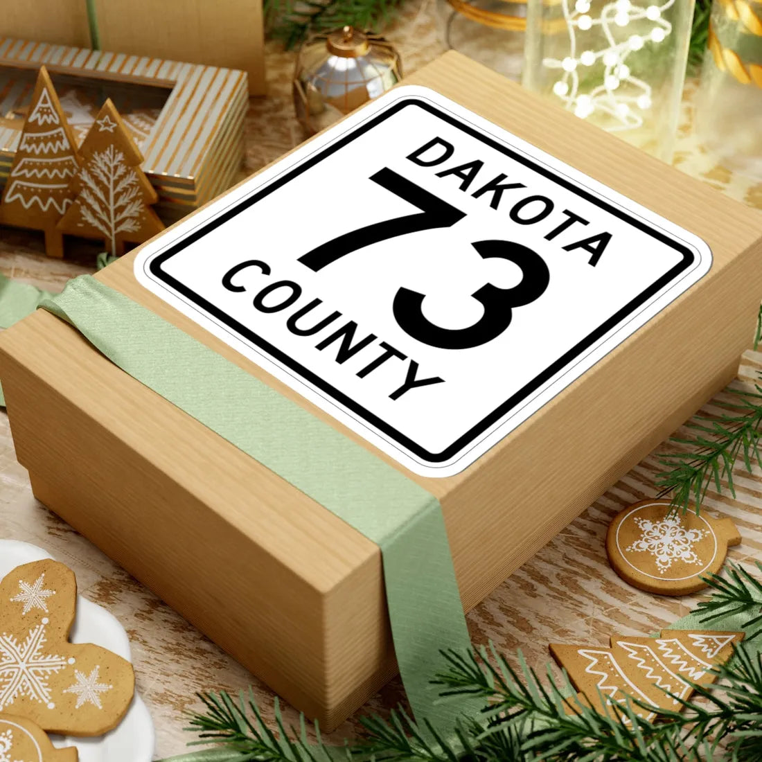 Dakota County Route 73 (Minnesota) (Road Sign) STICKER Vinyl Kiss-Cut Decal - The Sticker Space