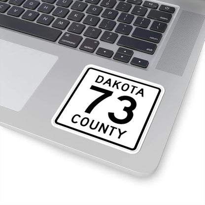 Dakota County Route 73 (Minnesota) (Road Sign) STICKER Vinyl Kiss-Cut Decal - The Sticker Space