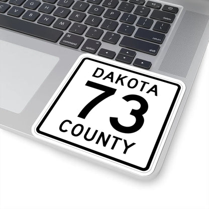 Dakota County Route 73 (Minnesota) (Road Sign) STICKER Vinyl Kiss-Cut Decal - The Sticker Space