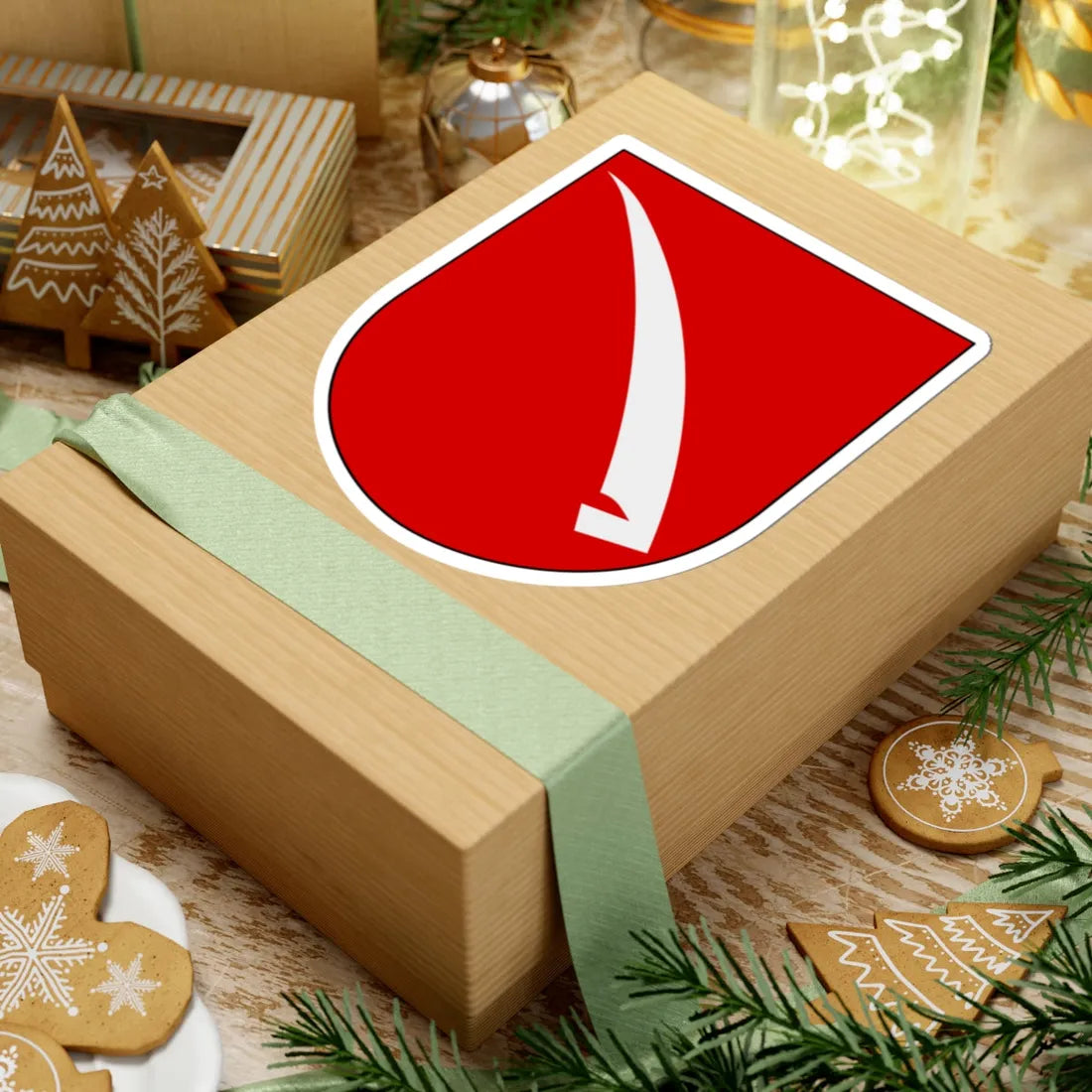 Dal vapen (Sweden) (Coat of Arms) STICKER Vinyl Kiss-Cut Decal - The Sticker Space