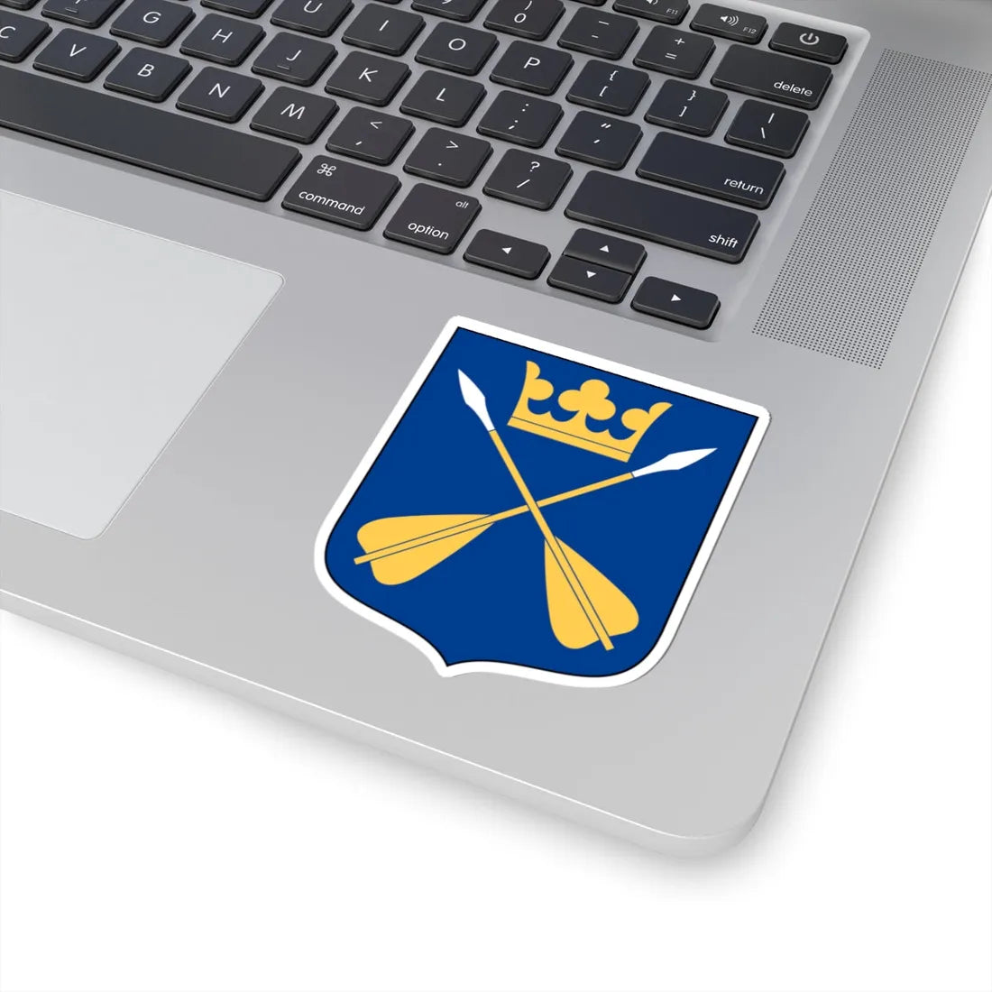 Dalarnas vapen (Sweden) (Coat of Arms) STICKER Vinyl Kiss-Cut Decal - The Sticker Space