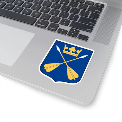 Dalarnas vapen (Sweden) (Coat of Arms) STICKER Vinyl Kiss-Cut Decal - The Sticker Space