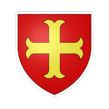 DAlbessard (France) (Coat of Arms) STICKER Vinyl Kiss-Cut Decal 6 Inch White - The Sticker Space