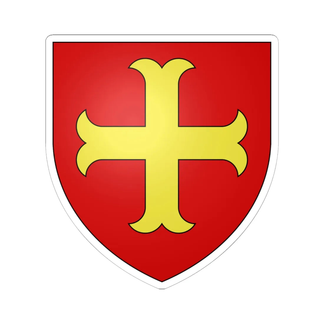 DAlbessard (France) (Coat of Arms) STICKER Vinyl Kiss-Cut Decal - The Sticker Space