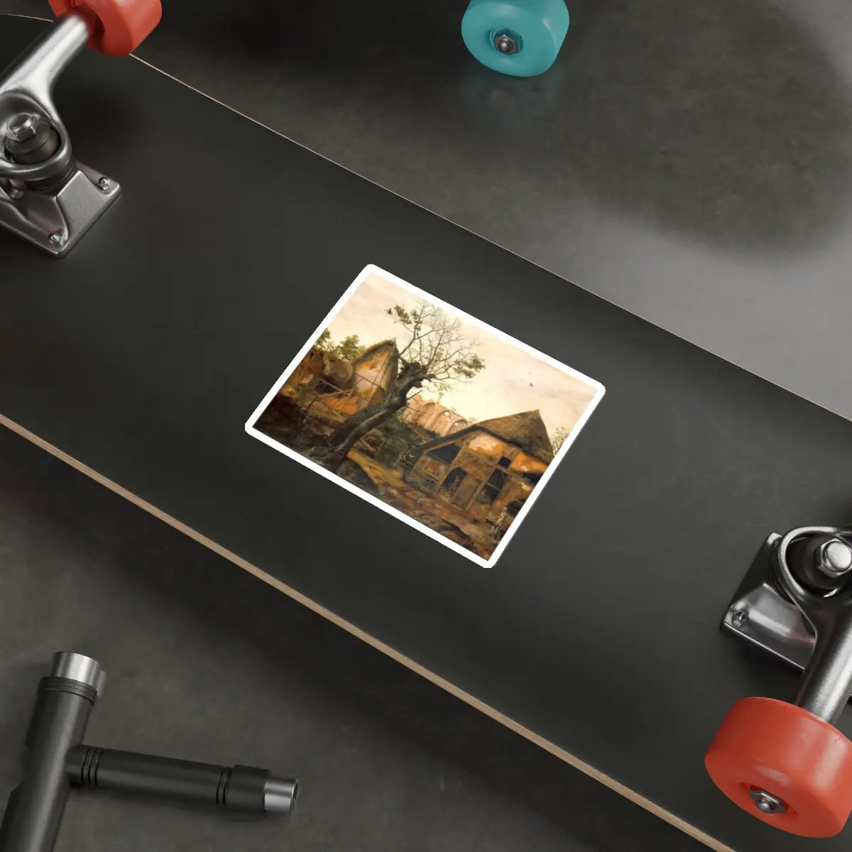 SKU:86374654325104876521 Sticker types:White Shape:Die-Cut Sizes:5" × 5"