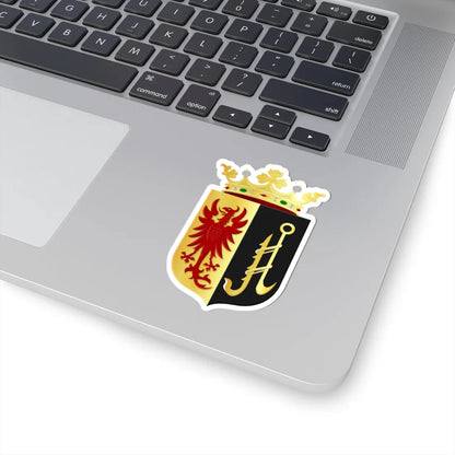 Dalen wapen (Netherlands) (Coat of Arms) STICKER Vinyl Kiss-Cut Decal - The Sticker Space