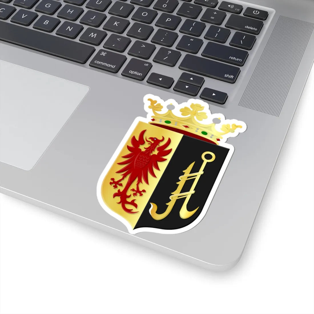 Dalen wapen (Netherlands) (Coat of Arms) STICKER Vinyl Kiss-Cut Decal - The Sticker Space