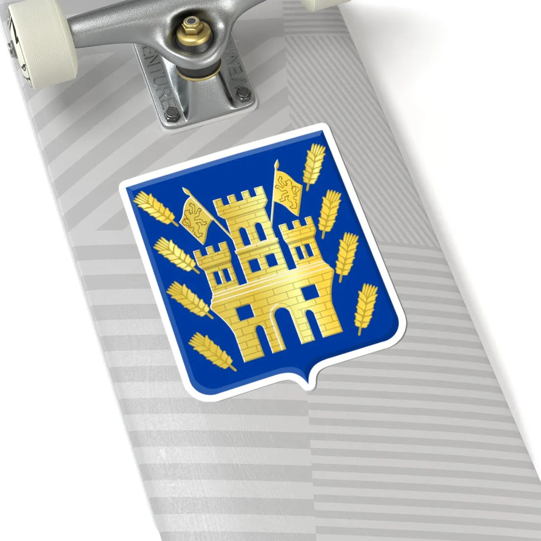 Dalhem wapen (Belgium) (Coat of Arms) STICKER Vinyl Kiss-Cut Decal - The Sticker Space