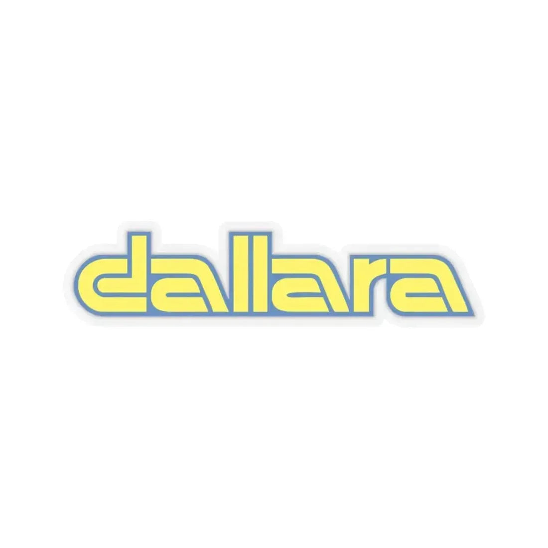 Dallara Automobili S.p.A. (Logo) STICKER Vinyl Kiss-Cut Decal 3 Inch Transparent - The Sticker Space