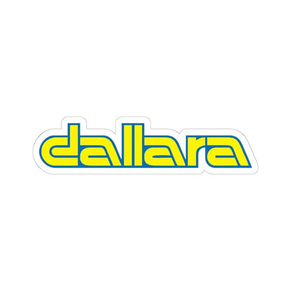 Dallara Automobili S.p.A. (Logo) STICKER Vinyl Kiss-Cut Decal 6 Inch White - The Sticker Space