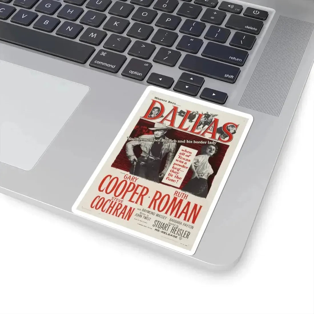 Dallas 1950 v2 Movie Poster - STICKER Vinyl Kiss-Cut Decal - The Sticker Space