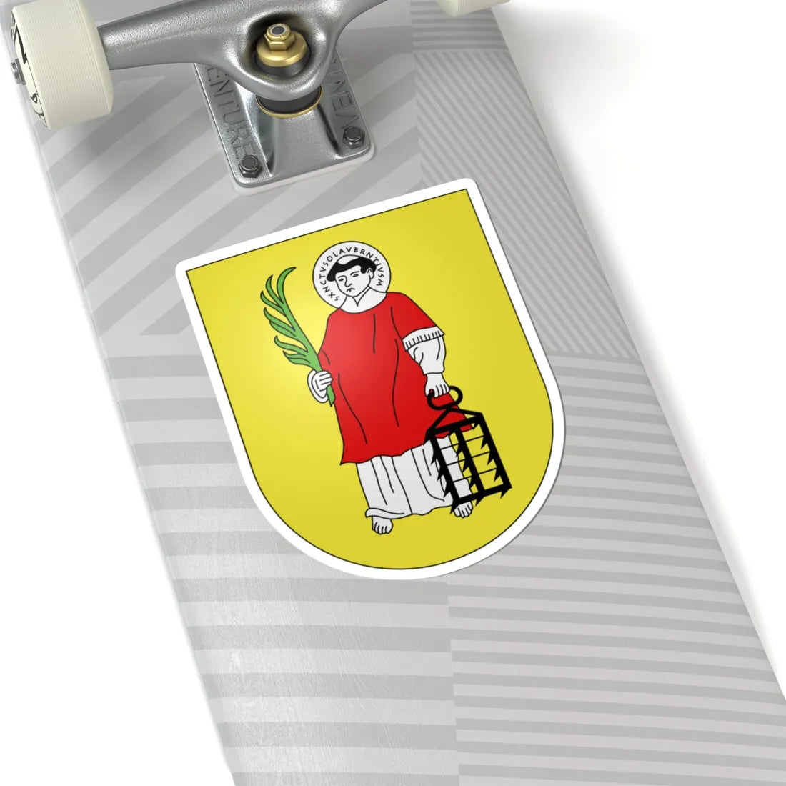 Dallenwil-coat of arms (Switzerland) (Coat of Arms) STICKER Vinyl Kiss-Cut Decal - The Sticker Space