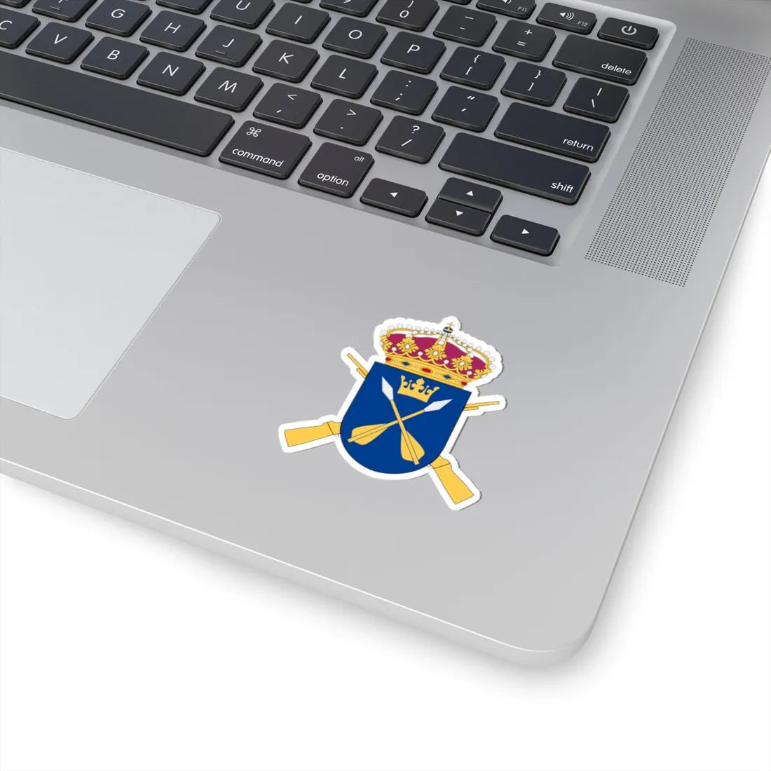 Dalregementet vapen (Sweden) (Coat of Arms) STICKER Vinyl Kiss-Cut Decal - The Sticker Space