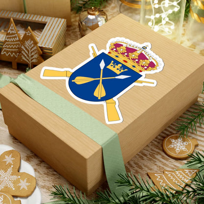 Dalregementet vapen (Sweden) (Coat of Arms) STICKER Vinyl Kiss-Cut Decal - The Sticker Space