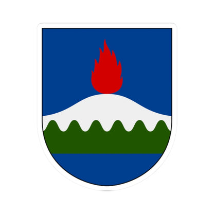 Dals-Ed vapen (Sweden) (Coat of Arms) STICKER Vinyl Kiss-Cut Decal 2 Inch White - The Sticker Space