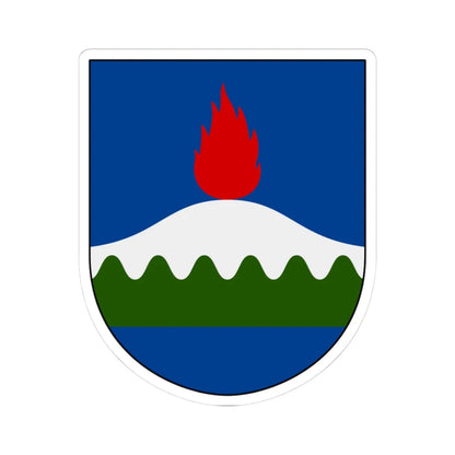 Dals-Ed vapen (Sweden) (Coat of Arms) STICKER Vinyl Kiss-Cut Decal 3 Inch White - The Sticker Space