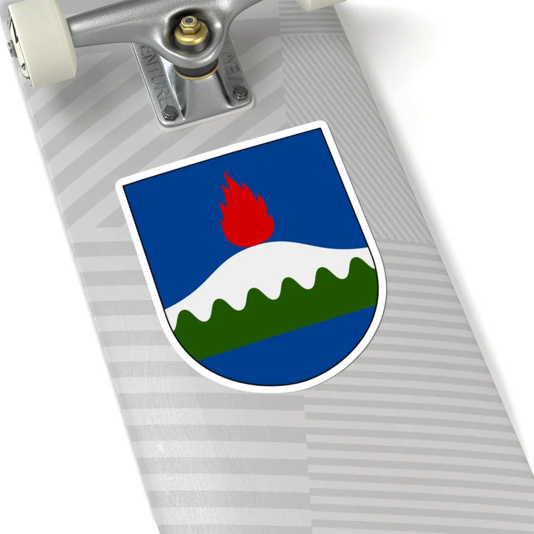 Dals-Ed vapen (Sweden) (Coat of Arms) STICKER Vinyl Kiss-Cut Decal - The Sticker Space