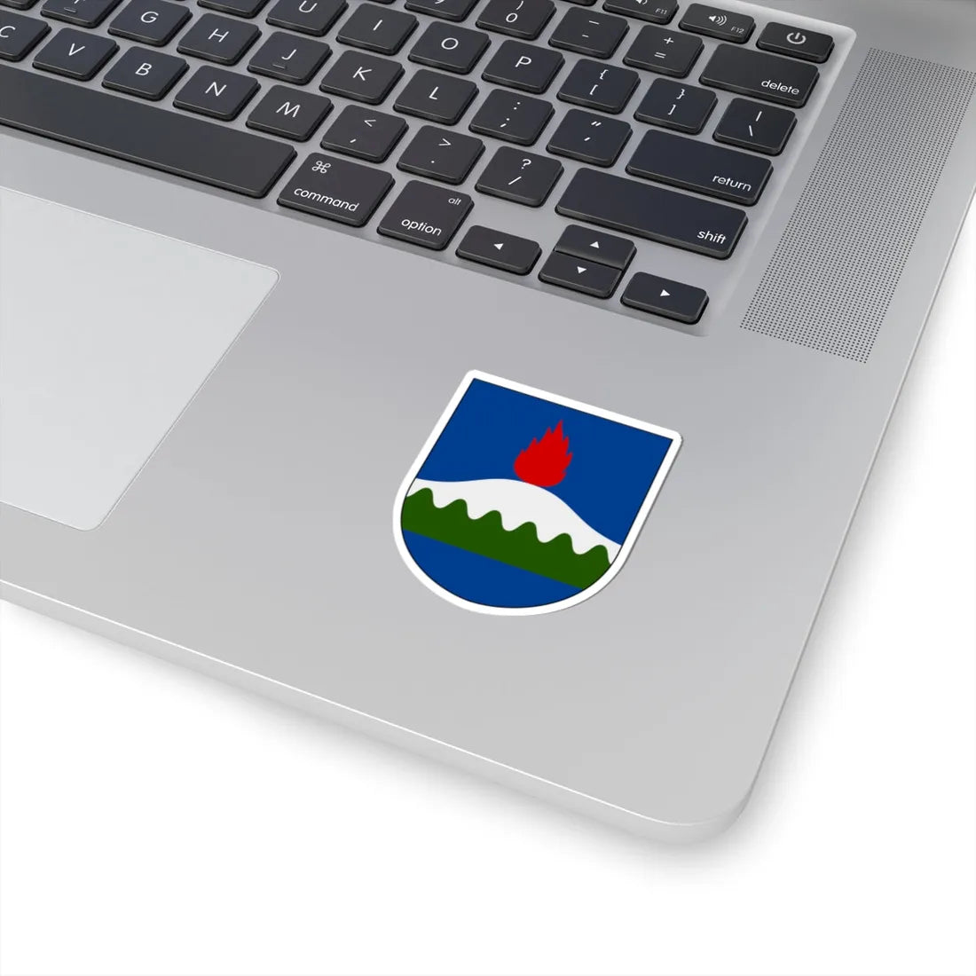 Dals-Ed vapen (Sweden) (Coat of Arms) STICKER Vinyl Kiss-Cut Decal - The Sticker Space