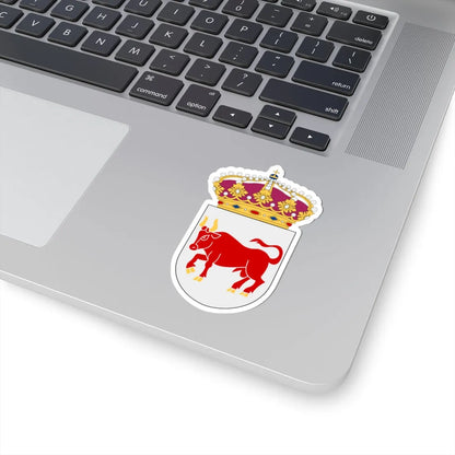 Dalsland vapen med kunglig krona (Sweden) (Coat of Arms) STICKER Vinyl Kiss-Cut Decal - The Sticker Space