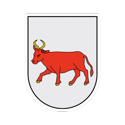 DalslandCoA (Sweden) (Coat of Arms) STICKER Vinyl Kiss-Cut Decal 3 Inch White - The Sticker Space