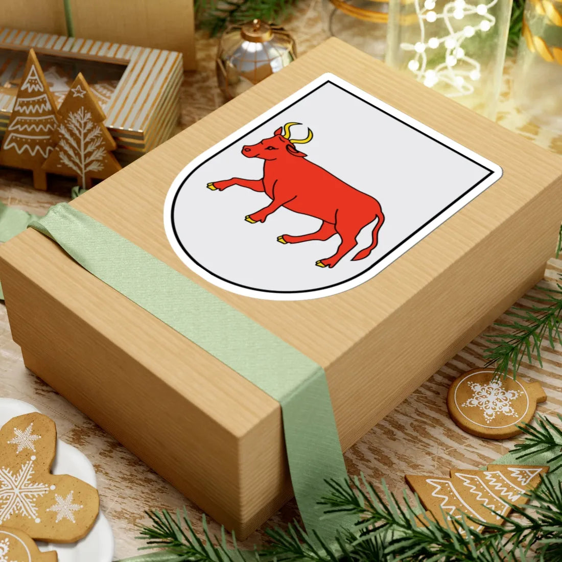 DalslandCoA (Sweden) (Coat of Arms) STICKER Vinyl Kiss-Cut Decal - The Sticker Space