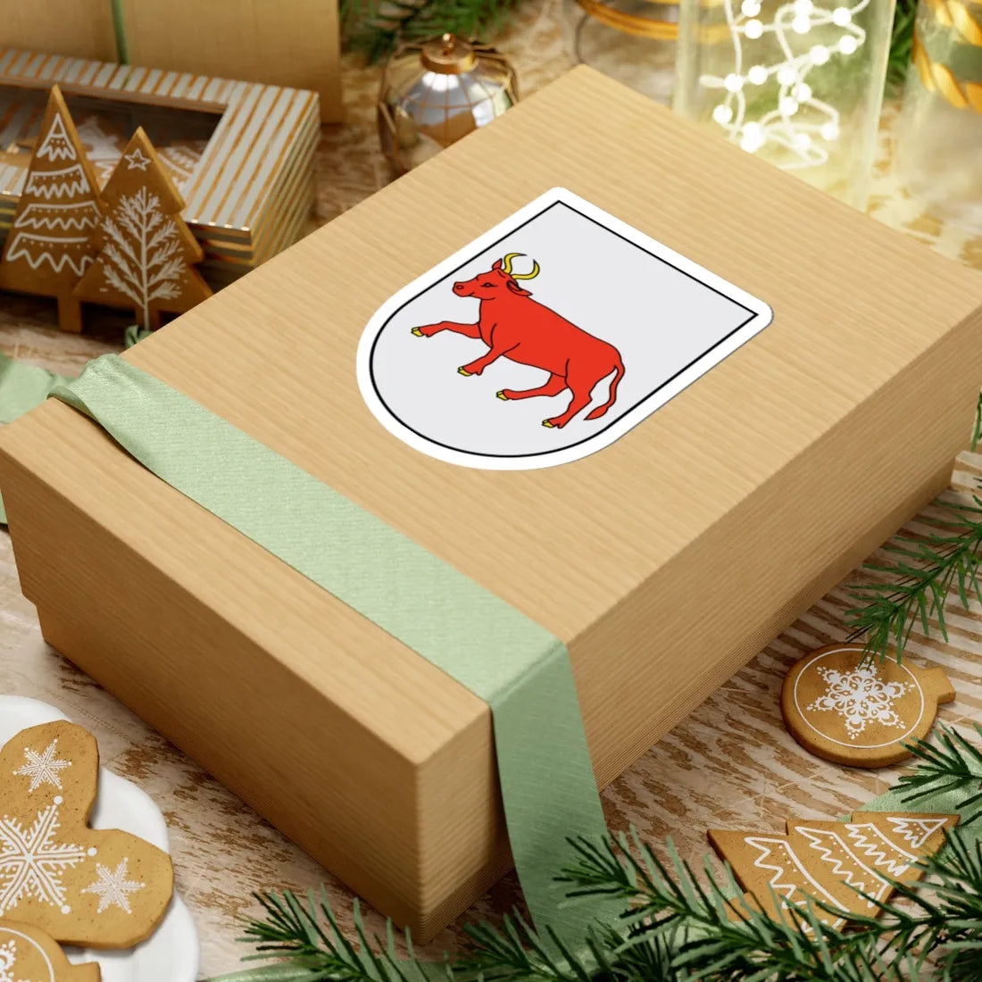 DalslandCoA (Sweden) (Coat of Arms) STICKER Vinyl Kiss-Cut Decal - The Sticker Space