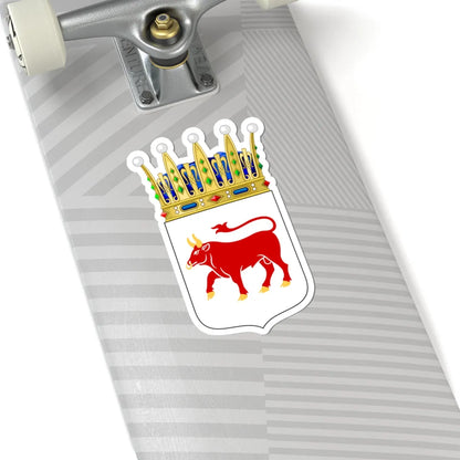 Dalslands vapen crowned (Sweden) (Coat of Arms) STICKER Vinyl Kiss-Cut Decal - The Sticker Space