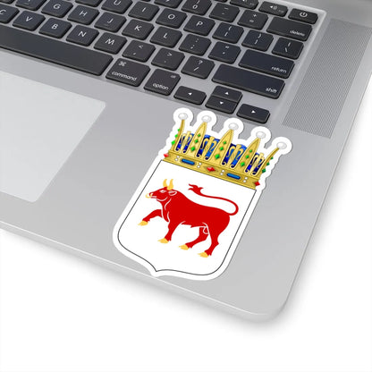 Dalslands vapen crowned (Sweden) (Coat of Arms) STICKER Vinyl Kiss-Cut Decal - The Sticker Space