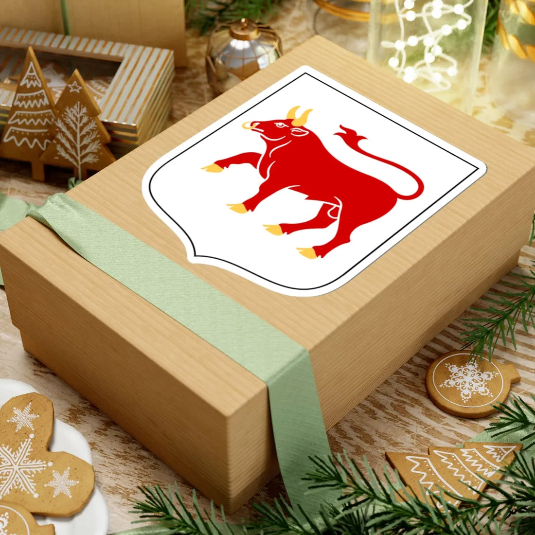 Dalslands vapen (Sweden) (Coat of Arms) STICKER Vinyl Kiss-Cut Decal - The Sticker Space